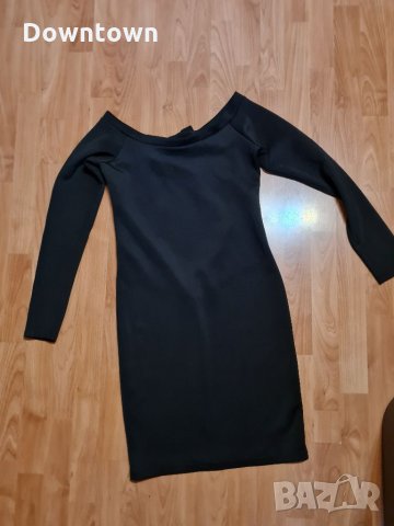 LA SPECIALE  уникална черна рокля с отворен гръб, снимка 9 - Рокли - 34336943