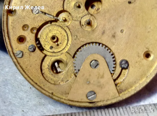 AMERICAN WALTHAM WATCH Co. МЕХАНИЗЪМ от РЯДЪК КОЛЕКЦИОНЕРСКИ СТАР АМЕРИКАНСКИ ДЖОБЕН ЧАСОВНИК 12264, снимка 8 - Антикварни и старинни предмети - 48563407