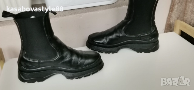 Дамски ботуши Arket 36 н. Естествена кожа , снимка 12 - Дамски боти - 52646872