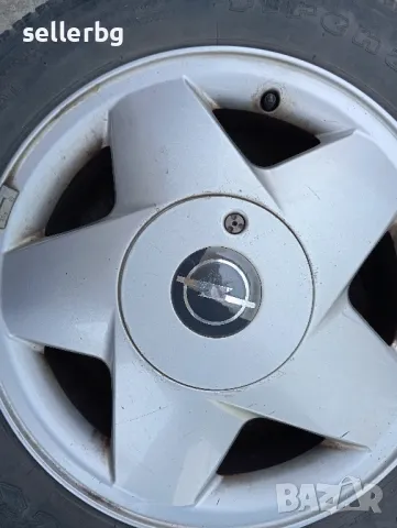 Лети алуминиеви 5 броя джанти Опел Шевролет 15" ЦО 56, снимка 3 - Гуми и джанти - 50045629