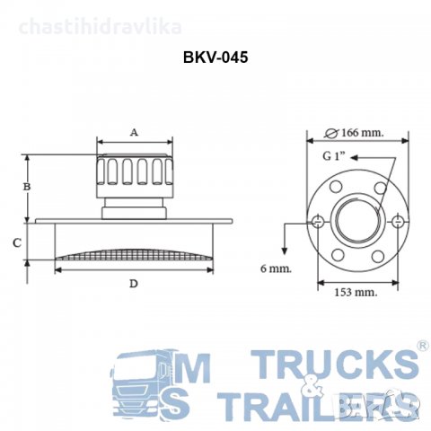 Капачка за Хидравличен Резервоар, снимка 3 - Части - 29597470