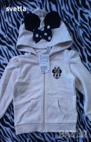 Нов суитшърт Мини маус с ушички 