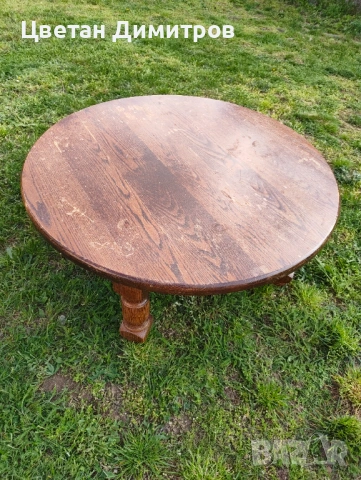 Дъбова холандска холна маса, снимка 3 - Маси - 54167728