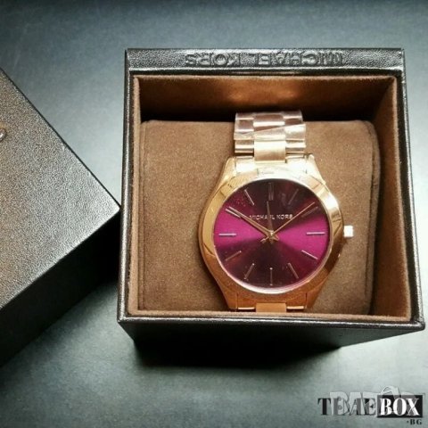 Michael Kors MK3436 Slim Runway. Нов дамски часовник, снимка 2 - Дамски - 38811085
