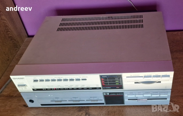 SHARP SA-116, снимка 5 - Ресийвъри, усилватели, смесителни пултове - 52120997