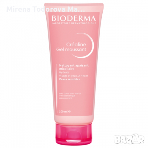 Bioderma Sensibio пенещ се гел 100мл-10лв., снимка 1 - Козметика за лице - 36421632