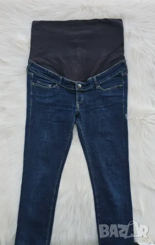 Дънки за бременни H&M размер М , снимка 9 - Дрехи за бременни - 49674038