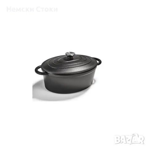 Немска чугунена касерола / гювеч с капак Kitchen Club 4l 