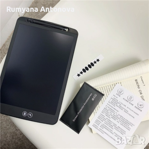 Детска дъска за рисуване Таблет , LCD екран, 12 инча., снимка 1