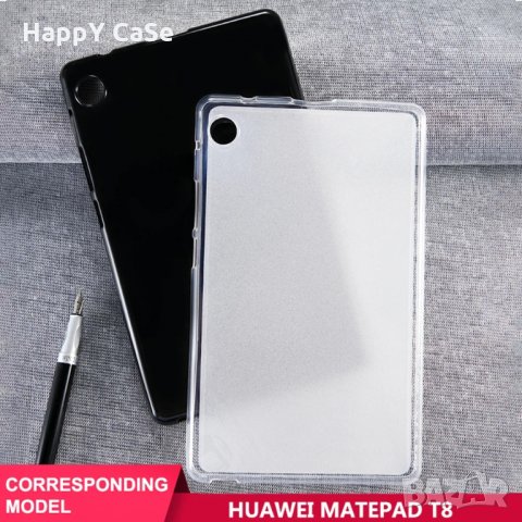 Huawei MatePad 10.4 / T10 9.7 / T10s 10.1 / T8 / Силиконов кейс калъф гръб за таблет