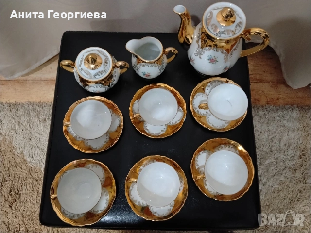 Порцеланови сервиз немски, снимка 2 - Антикварни и старинни предмети - 53886531