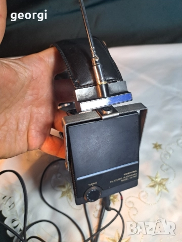 Японски стерео радио слушалки Toshiba 29/2, снимка 14 - Слушалки и портативни колонки - 52106815