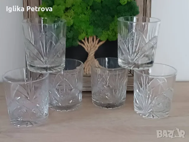 Кристален сервиз за уиски серия Зорница , снимка 7 - Антикварни и старинни предмети - 56144720