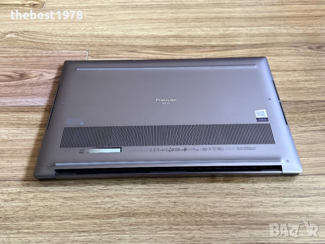 Dell Precision 5550`i7-10850H/16GB RAM/512GB SSD/Nvidia T1000/WUXGA/Бат 12ч, снимка 9 - Лаптопи за работа - 52881637