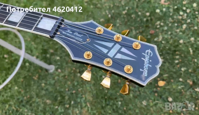 Epiphone Matt Heafy Les Paul Custom Origins Ebony, снимка 5 - Китари - 52049642