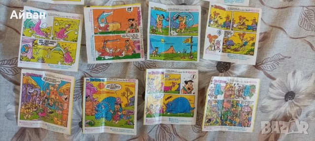 Стари картинки Фред Флинтстоун , снимка 3 - Колекции - 50841742