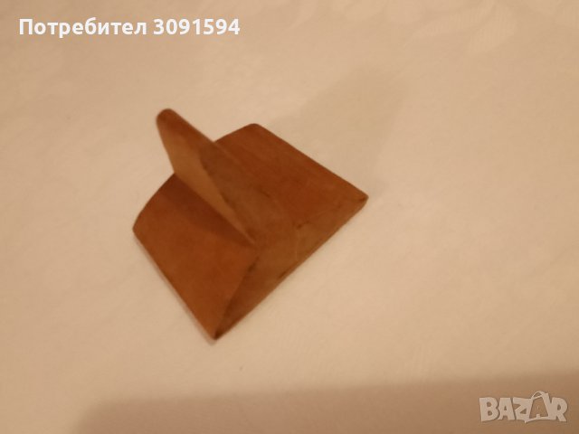  Християнски Автентиен дървен просфор, използвал се е като печат за обреден хляб (погача). , снимка 4 - Антикварни и старинни предмети - 44498964