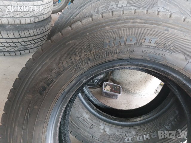 2 бр.гуми задни всесезонни Goodyear 215 75 17,5 цената е за брой!, снимка 6 - Гуми и джанти - 44471502