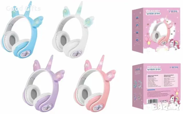 Безжични Bluetooth слушалки Стич/Куроми/Мики/Мини Маус/Спайдърмен, снимка 9 - Bluetooth слушалки - 50238658