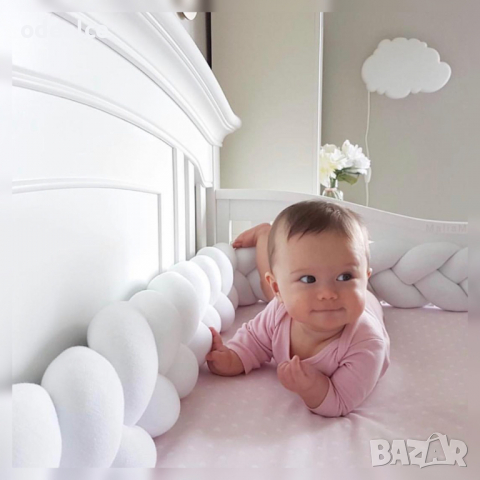 Обиколник тип "плитка" уникален / 100% памук цветове по избор! , снимка 4 - Кошарки - 22772432