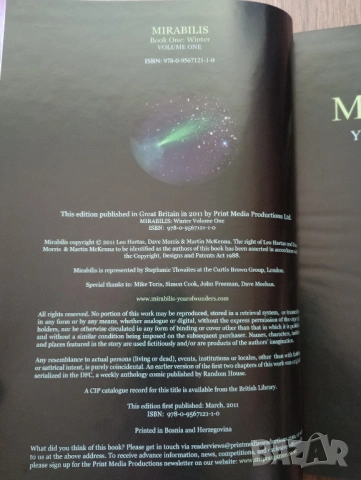 Mirabilis: Year of Wonders, Vol. 1(Hardcover), на Dave Morris & Leo Hartas, снимка 5 - Списания и комикси - 54237803