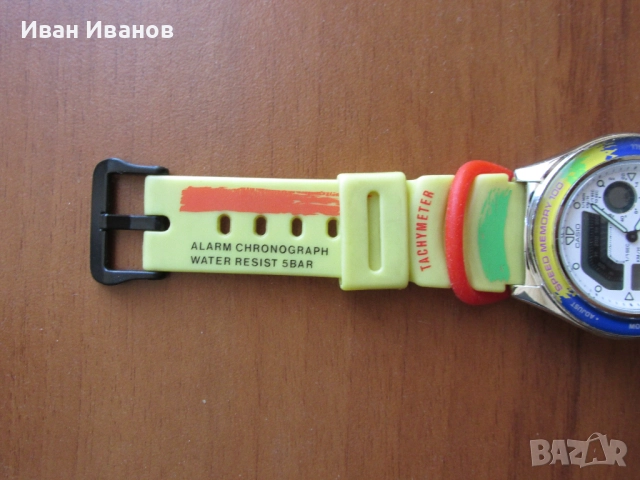 Casio AW-220 SPEED MEMORY 5BAR Made in Japan Касио, снимка 15 - Мъжки - 52010609
