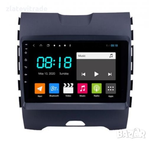 FORD EDGE 2013-2017 S MAX 2 GEN 2012-2022 - 9'' / 12,03"АНДРОИД НАВИГАЦИЯ, 9265, снимка 2 - Навигация за кола - 34909369