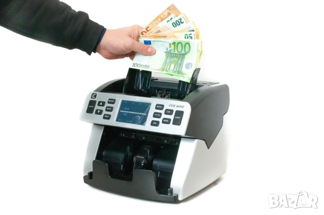 Детектор за фалшиви ЕВРО банкноти/банкнотоброячна машина CCE 6010, снимка 3 - Оборудване за магазин - 53037788