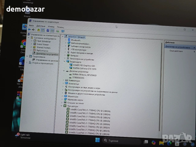 Dell Alienware Core™i7-7700HQ/GTX 1070Ti - 8GB/16GB DDR4/SSD+HDD, снимка 9 - Лаптопи за игри - 54036707