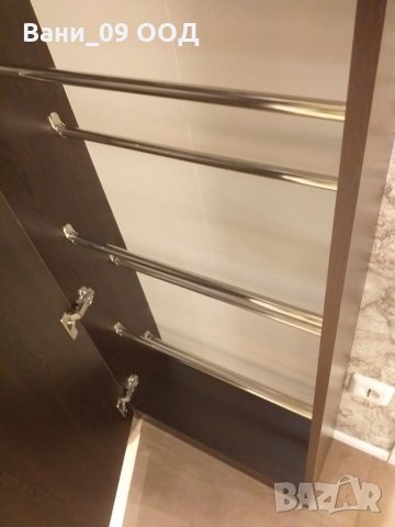 181см Шкаф за обувки с огледална врата, снимка 6 - Шкафове - 33950008