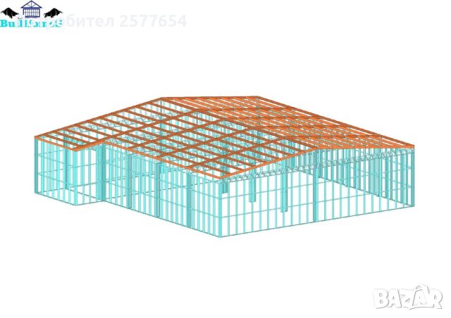 Хале,Халета,Склад,Складове,Магазин,Магазини-277,2м², снимка 3 - Строителни материали - 44181408