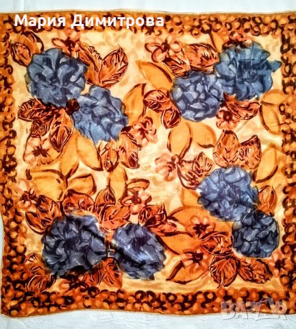 Копринен шал / картина