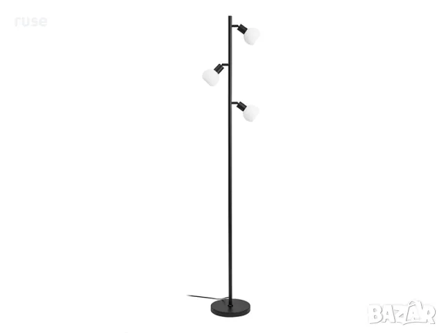 НОВ! Лампион стояща лампа 159см черна, снимка 2 - Лампиони - 49786260