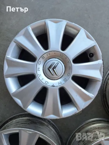 ОРИГИНАЛНИ АЛУМИНИЕВИ ДЖАНТИ ЗА СИТРОЕН С3 С4 С5 - 4Х108Х65-16 цола, снимка 3 - Гуми и джанти - 49574804