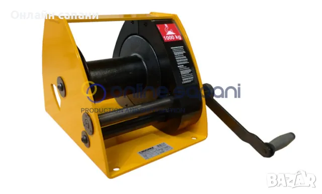 Ръчна лебедка за стоманено въже, странична ръкохватка, снимка 3 - Други инструменти - 48359818