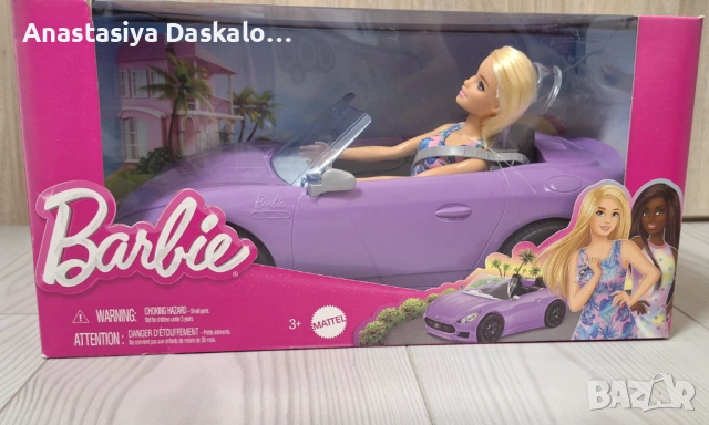 Кукла Barbie (Барби) с кола кабрио