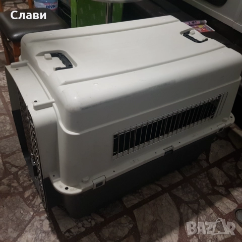 Транспортна клетка за голямо куче 100/60/75, снимка 3 - За кучета - 52826661