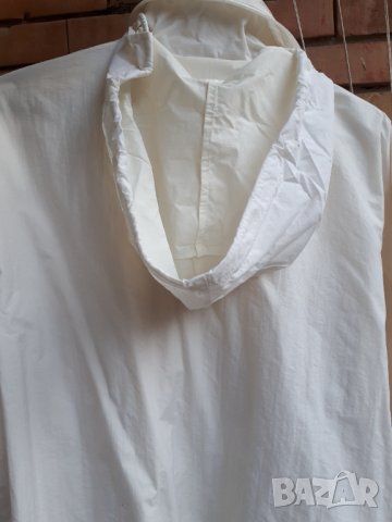 Бяло мъжко шушляково яке La Rose размер Л, снимка 3 - Якета - 39116729