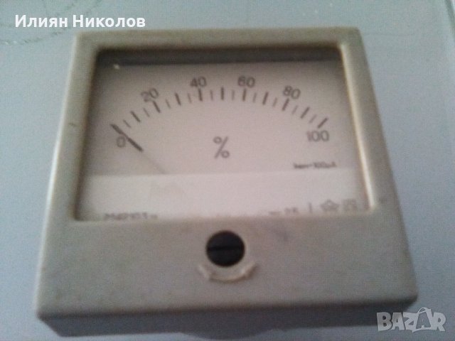 Амперметър 100 микро А