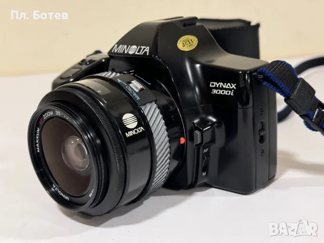 Фотоапарат Minolta Dynax 3000i с обектив 1:4 35-77мм, снимка 6 - Фотоапарати - 47371348