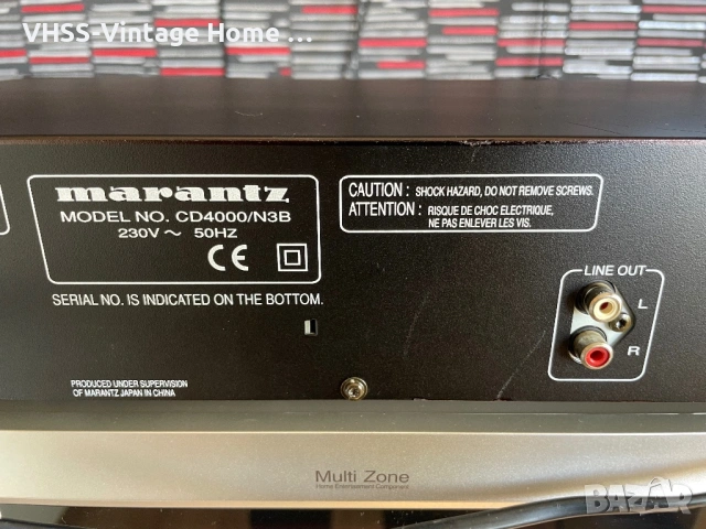 MARANTZ CD PLAYER CD4000, снимка 9 - Тонколони - 48014588