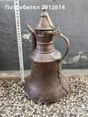 Стар меден ибрик, снимка 3 - Декорация за дома - 51702920