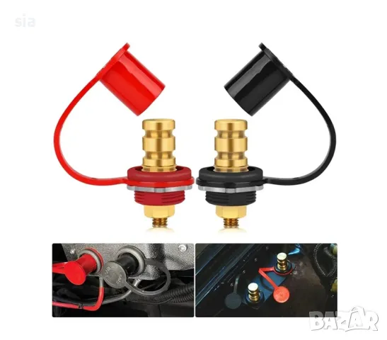 Конектори за акумулатор, 2бр, снимка 4 - Аксесоари и консумативи - 50161484