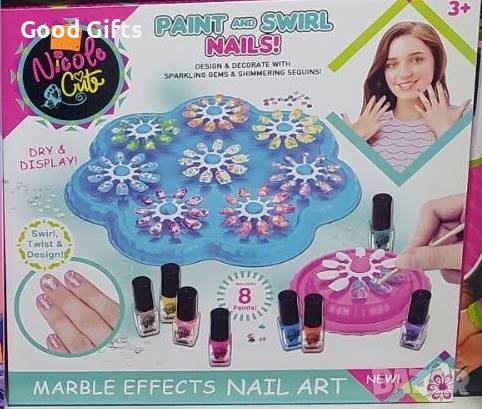 Детски комплект за маникюр с 8 лака, снимка 2 - Други - 42891977