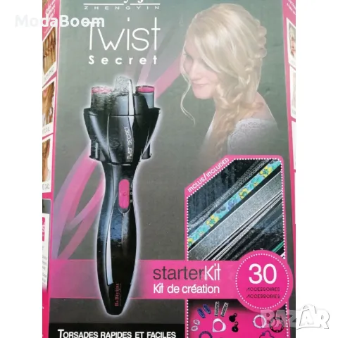 Уред за сплитане на коса T w i s t    S e c r e t , снимка 11 - Аксесоари за коса - 48236718