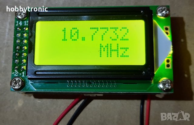 Цифров LCD честотомер 1MHz-1200MHZ , снимка 1 - Друга електроника - 39583569
