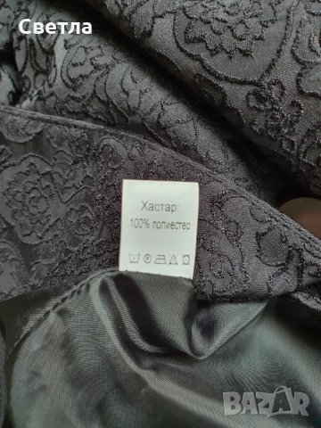 Дамско манто Andrews Ladies, черно, вталено, снимка 5 - Палта, манта - 34515313