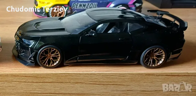 Мащабни модели коли 1:24 / Jada Fast And Furious / Chevrolet Camaro / Ford Mustang, снимка 4 - Колекции - 56066873