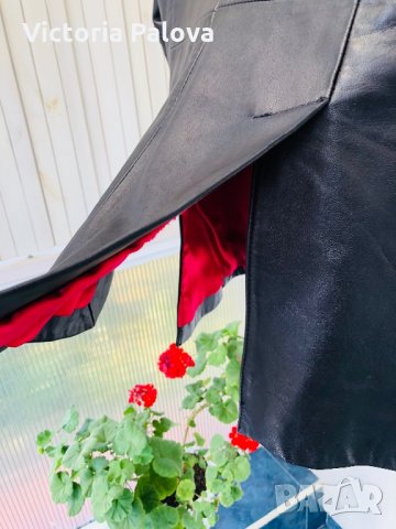 Модерно кожено яке тип сако KENNETH COLE NY, снимка 4 - Якета - 30230405