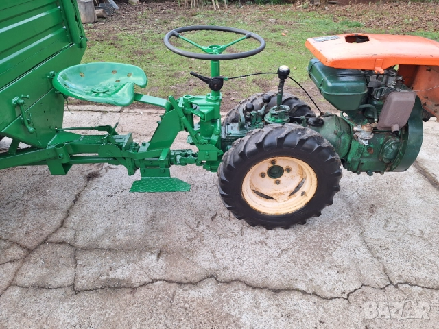 Мотоблок 4х4 с дифер.ремарке 13к.с. Lombardini, снимка 12 - Селскостопанска техника - 52638702